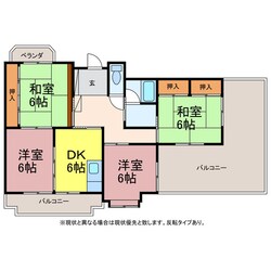 潮崎マンションの物件間取画像